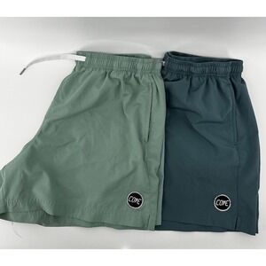 Lot of 2 Cove‎ USA 5" Shorts Mens Sz 36 Stretch Athletic Gym Volleyball